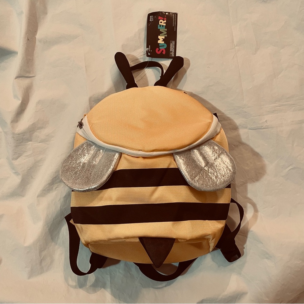 New Toddler Backpack Bumblebee kids Yellow Bee Bag